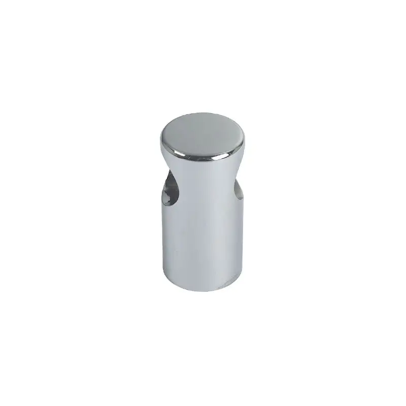 Popolare Supporto in Ottone Argento Cromato Ø 25 mm - Foresti e Suardi - Accessorio Nautico di Qualità per Vela e Barche