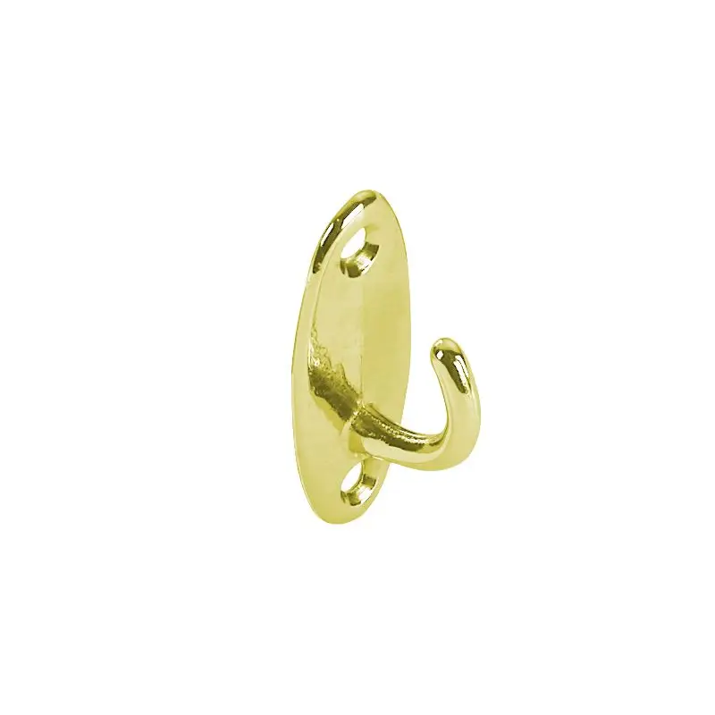 Solo Oggi Ganci in ottone giallo lucido Foresti e Suardi con 2 fori per il fissaggio - Perfetti per vela, nautica e barche