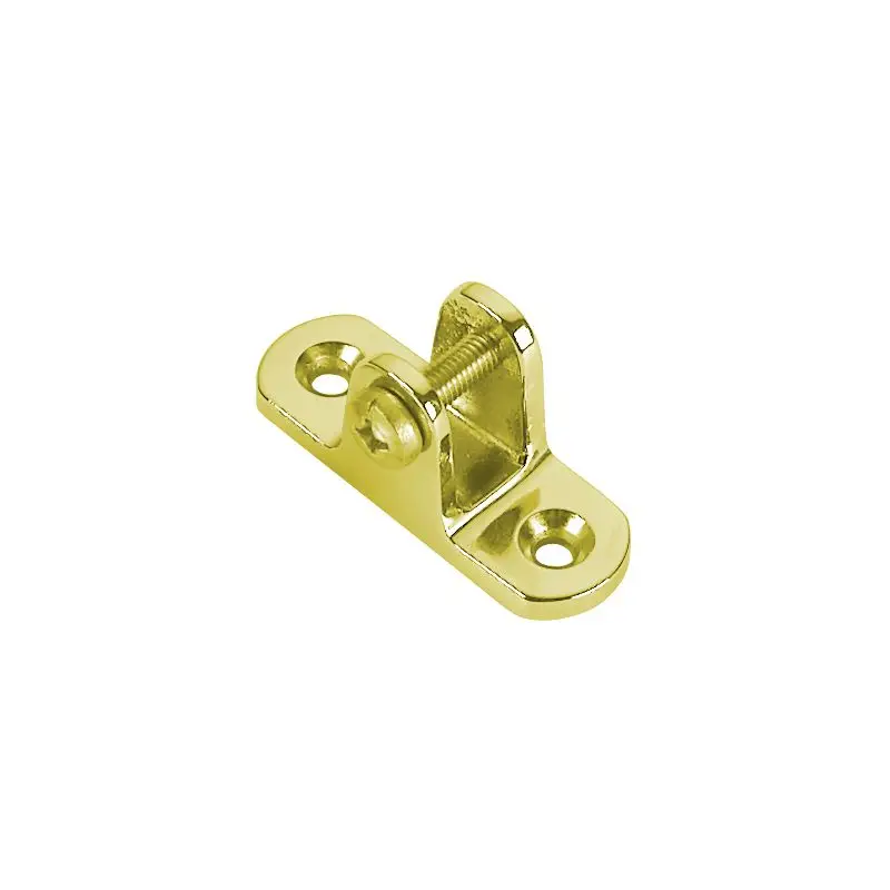 Supporto in Ottone Giallo Lucido con Vite - Foresti e Suardi per Nautica e Barche A Buon Prezzo