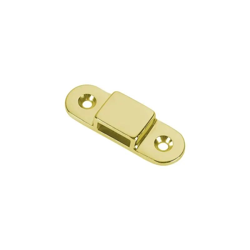 Piastrina per Scaletta in Ottone Giallo Lucido Foresti e Suardi - Accessorio Nautico per Barche Quantità Limitata