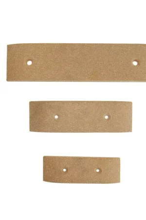 Piastra di Massa in Bronzo Sferulitico 203x64 mm con Bullone di Fissaggio in Rame - Alta Conducibilità per la Nautica, 0,80 kg, Equivalente a 1,5 mq di Massa in Rame Di Tendenza