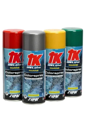 Economico Vernice Sole' Blu Spray 400 ml per Motori Marini Silpar TK