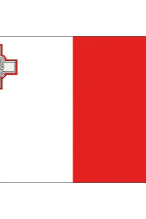 Prezzo Scontato Bandiera Nazionale di Malta 20x30 cm - Bandiere in Tessuto Stamina di Poliestere al 100%
