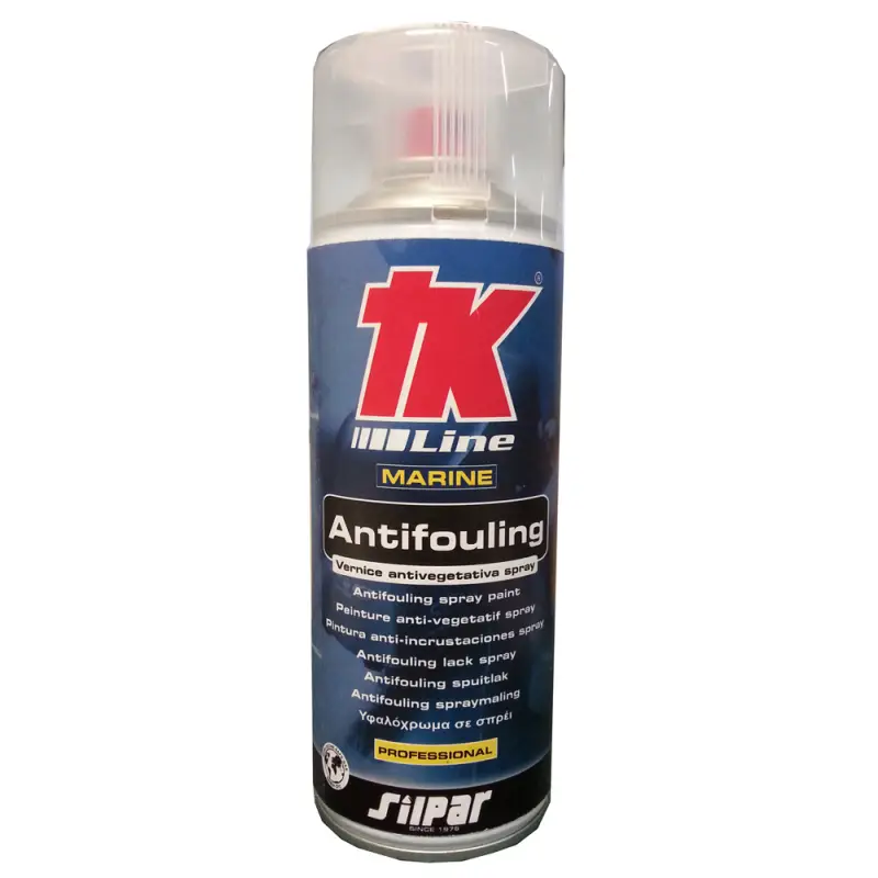 Spray Antifouling Bianco Silpar TK - Vernice Antivegetativa per Imbarcazioni Veloci, Aerosol 400 ml Promo Stagionale