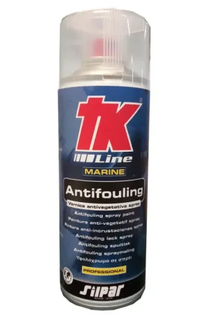 Economico Spray Antifouling Grigio Silpar TK per piedi poppieri ed eliche, vernice antivegetativa a matrice dura per barche ad alta velocità.