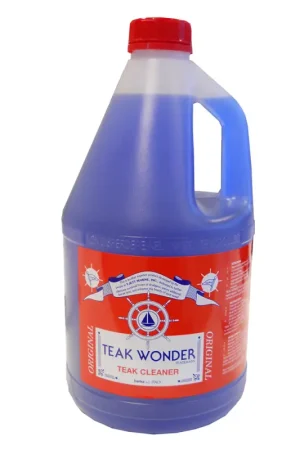 Nuovo Arrivo Teak Wonder Cleaner - Detergente per Teak (4 Litri) | Pulizia Efficace e Sicura senza Carta Abrasiva