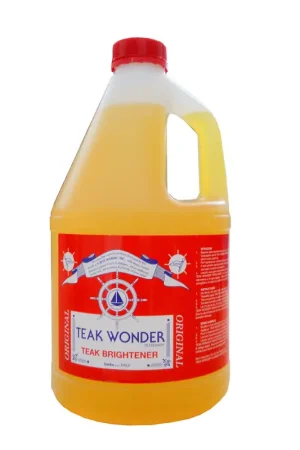 Solo Oggi Teak Wonder Brightener 4L - Sbiancante per Teak, Rinnova il Colore Naturale senza Danneggiare la Superficie