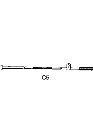 Acquista Ora Cavo Telecomando Ultraflex C5 da 20' - Ø 7 mm per Mercury, Mercruiser e Mariner oltre 50 HP, corsa 95 mm - Non compatibile con Mercury 158 e Scatole Gen.II
