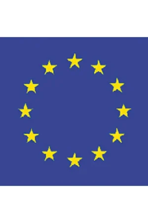 Bandiera Europa 40x60 cm in Poliestere Stamina - Alta Qualità per Vela e Nautica Nuova Collezione