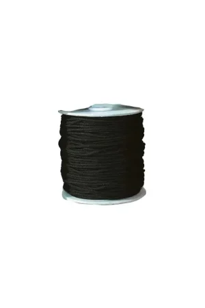 Treccia Nera in Polipropilene Ø 3 mm - Bobina da 100 metri, Resistente ai Raggi UV Di Tendenza
