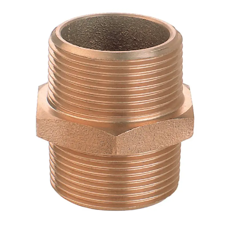 Nipless Doppio in Ottone 3/4 - Connessione M-M per Vela e Nautica - Guidi Rubinetteria Nuovo Arrivo