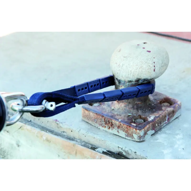 Acquista Ora Cinghia di Ormeggio Brevettata Douglas Marine - 2 mt, Carico di Rottura 11800 Kg, Antiabrasione, Blu Navy - Sicura e Innovativa per la Tua Barca