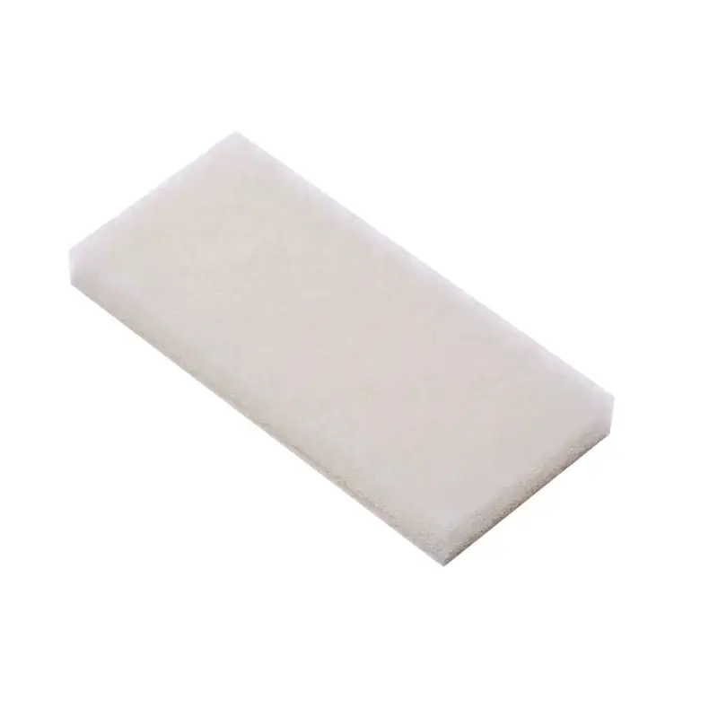 Cuscinetto Abrasivo Bianco Deck Mate per Pulizia Ponti e Superfici in Vetroresina - Abrasione Leggera, Dimensioni 25x10x2,5 cm, Confezione da 2 Pezzi Ultime Pezzi