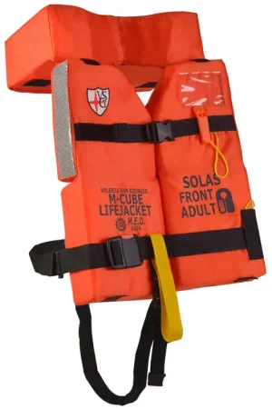 Giubbotto di Salvataggio Compatto M Cube 150N - Omologato SOLAS M.E.D., Fasce Regolabili e Design Pieghevole per Utenti da 43 a 140 kg - Sicurezza Nautica al Top! Di Tendenza