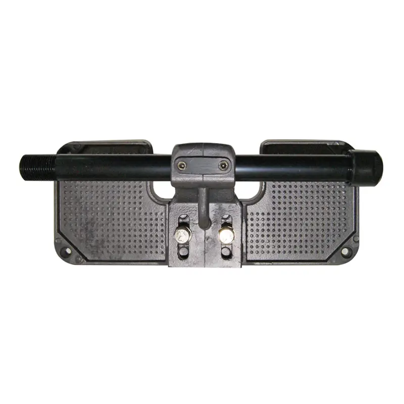 Bestseller Piastra Proteggi Poppa Mavi.mare in Alluminio Verniciato Nero - Dimensioni 280x115 mm con Supporto e Tubo per Fissaggio Cavo Timoneria