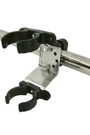 A Buon Prezzo Supporto in Acciaio Inox per Boetta Luminosa - Installabile a Parete o su Tubo Ø22/25 mm con Morsetto Incluso - Art. 1040835