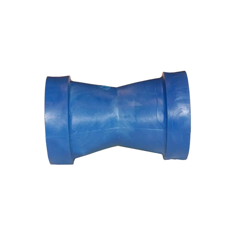 Economico Rullo Centrale Azzurro Ø 130 mm e Rullo Reggi Chiglia Ø 85 mm con Foro Ø 15 mm - Accessori Nautici di Qualità