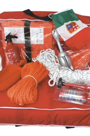 Borsa Sicurezza Vuota 4P per Dotazioni Giubbotti Veleria San Giorgio - Capienza per 4 Persone Solo Oggi