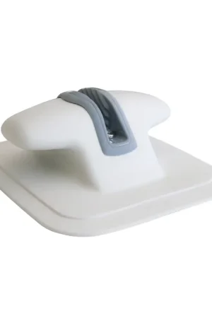 Bitta Grigia in PVC con Strozzascotte RAL 7035 - Dimensioni 240x192x70 mm, Adatta per Cime Ø max. 15/16 mm Ultimissimo Modello