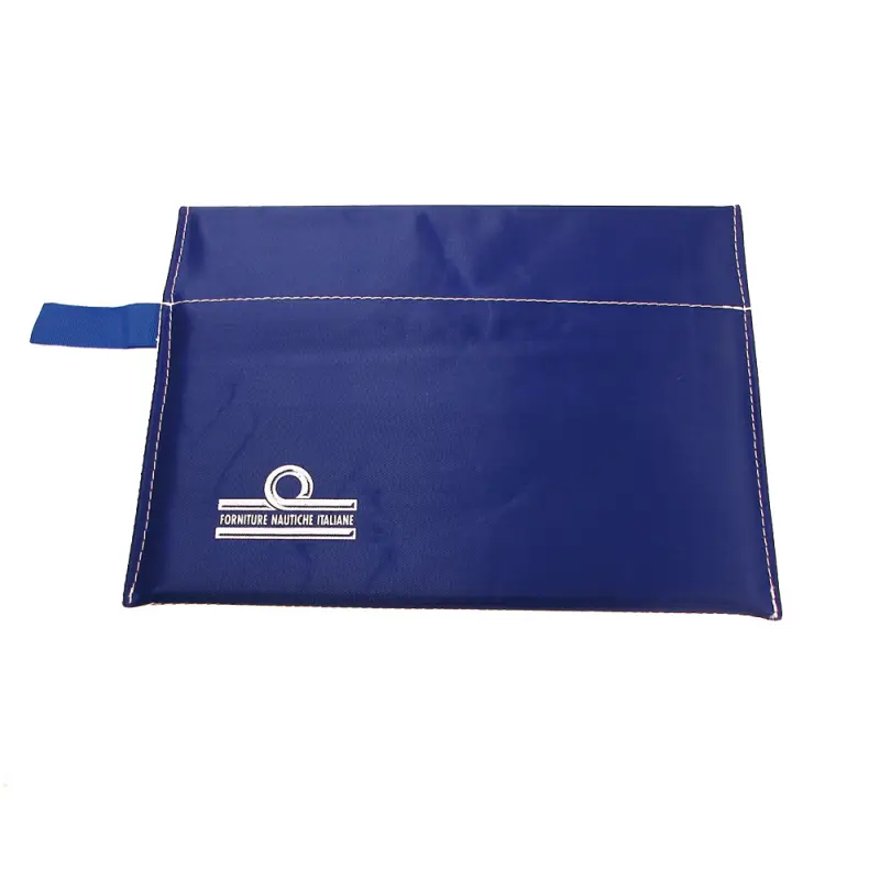 Busta Porta Documenti Galleggiante in Nylon Imbottito 25 x 35 cm con Chiusura Velcro - Ideale per Vela e Nautica Occasione