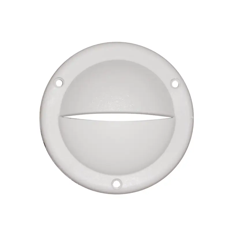 Prezzo Di Fabbrica Presa Aria Tonda in Nylon Bianco - Ø Esterno 87 mm, Foro 67 mm - Design Innovativo per Barche e Vele