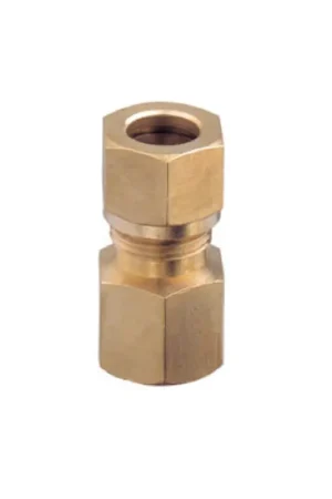 Bestseller Raccordo Dritto Femmina in Ottone 1/2 x 12 con Ogiva - Accessorio Nautico di Eccellenza