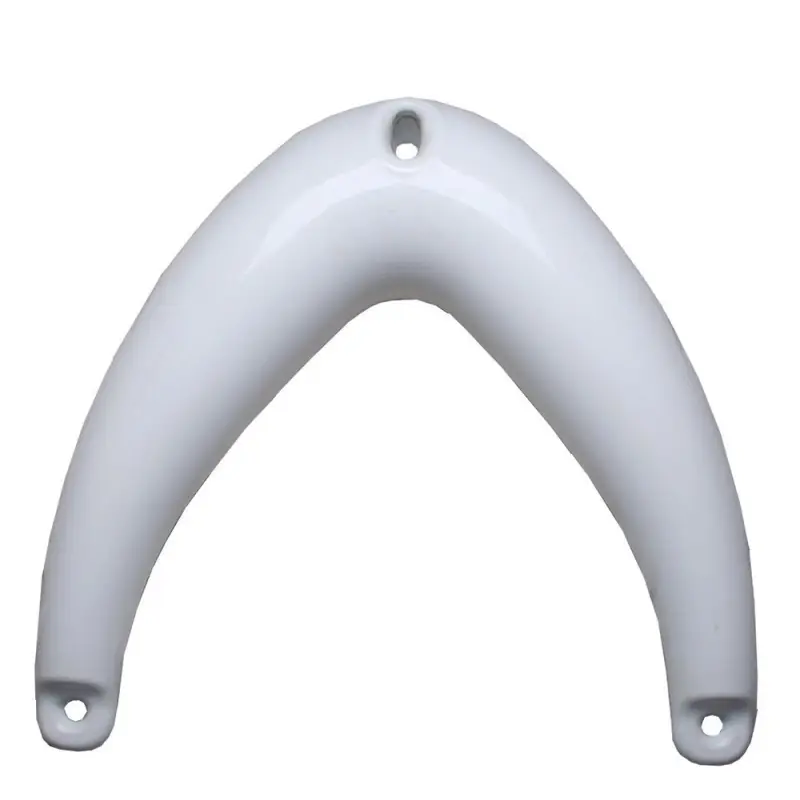 Parabordo di Prua Gonfiabile Majoni 370x320 mm - Parabordi di Prua Piccolo in Materiale Plastico Morbido con 3 Fori Passanti per Installazione Facilitat Esclusivo