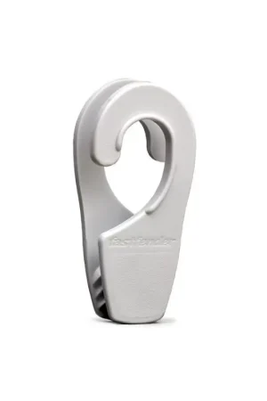 Portaparabordo Bianco Fastfender in Nylon PAG - Set da 2 Pz, Robusto e Resistente per Parabordi Pesanti, Regolazione Facile, Resistente a UV e Acqua di Mare. Prezzo Conveniente