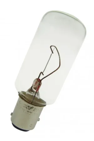 Novità Lampadina 12V Den Haan Rotterdam 25W - Originale Olandese DHR a 2 Poli con Attacco BAY 15d e Filamento Verticale per Nautica e Barche