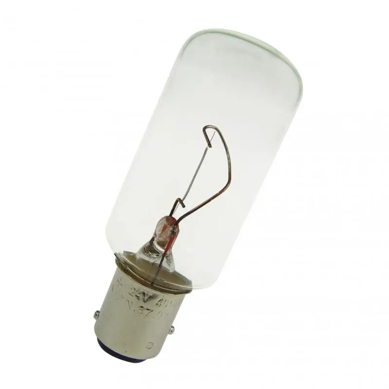 Novità Lampadina 12V Den Haan Rotterdam 25W - Originale Olandese DHR a 2 Poli con Attacco BAY 15d e Filamento Verticale per Nautica e Barche