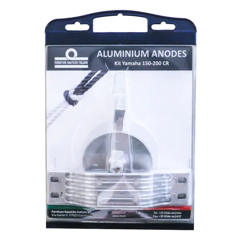 Kit Anodi in Alluminio per Motori Fuoribordo Yamaha 150-200 HP (Counter Rotation) - Protezione Completa per il Tuo Motore Nautico Compra Online