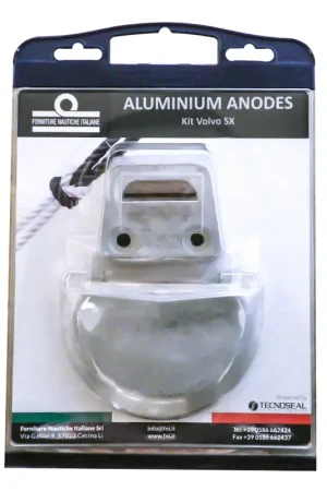 Nuovo Arrivo Kit Anodi in Alluminio per Motori Volvo Penta SX - Tecnoseal