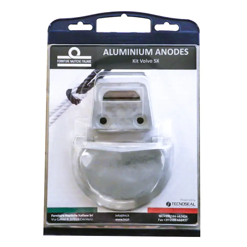 Nuovo Arrivo Kit Anodi in Alluminio per Motori Volvo Penta SX - Tecnoseal