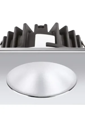 Faretto ad Incasso Blake LP - Faretto Stagno IP 66 con Potente LED 245 Lumen e Cornice in Acciaio Inossidabile AISI 316 Lucido per Nautica Prezzo Scontato