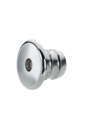 Luce di Cortesia Rotonda Tina in Acciaio Inox AISI 316 - LED Bianco Caldo, Stagna IP65, Alimentazione 10-30V, Consumo 0,5W Di Tendenza