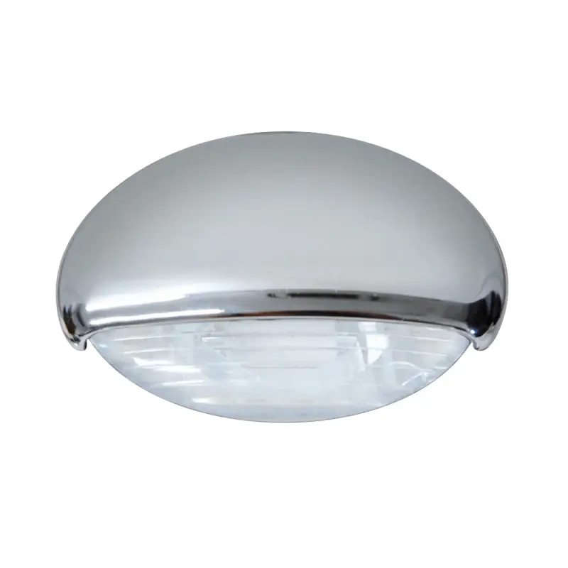 Luce di Cortesia Eyelid - Illuminazione Nautica Stagna IP65 con 2 LED, Plastica Cromata e Tecnopolimero, Alimentazione 10-30V, Consumo 0,5W Super Prezzo