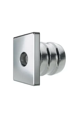 Promozione Luce di Cortesia Quadrata in Acciaio Inox AISI 316 Lucido con LED Bianco Caldo - Stagna IP65 - Alimentazione 10-30V - Consumo 0,5W
