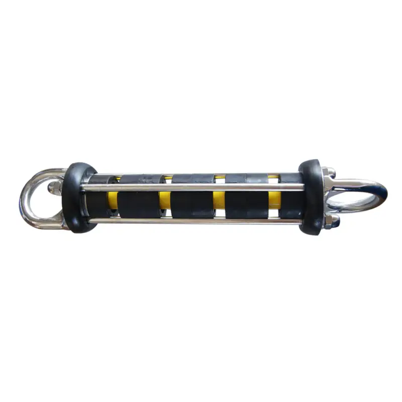 Prezzo Di Fabbrica Ammortizzatore d'Ormeggio Douglas Marine - Assorbimento Carichi Elevatissimi per Barche fino a 9/13 Ton, Resistente da -40°C a +120°C, Carico di Rottura 15000 kg, Lunghezza 420 mm, Peso 2.3 kg - Tecnologia Avanzata e Affidabilità Garantita.