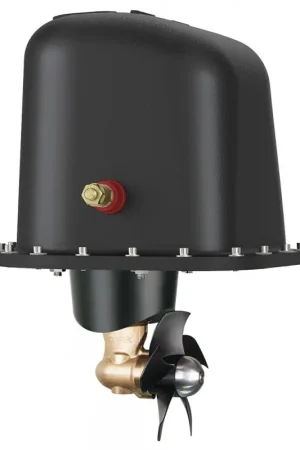 Elica BTQ 125-30kg 12V con Carter - Potente Elica per Barche di 6-8,5 mt, Materiali Avanzati, Protezione Termica e Inversione di Spinta Programmata Esclusivo