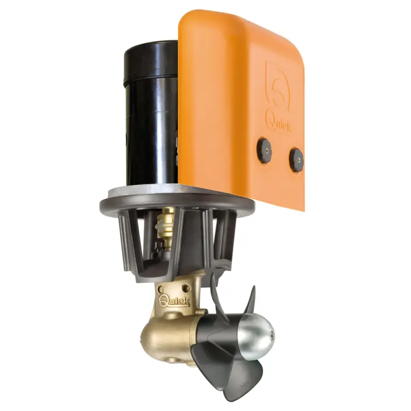 Elica BTQ 125-40kg 12V per Barche 7-9 mt - Potenza 2,2 kW, Spinta 40 kg, Tunnel Ø 125 mm, Protezione Termica e Microprocessore Integrato Ultimissimo Modello
