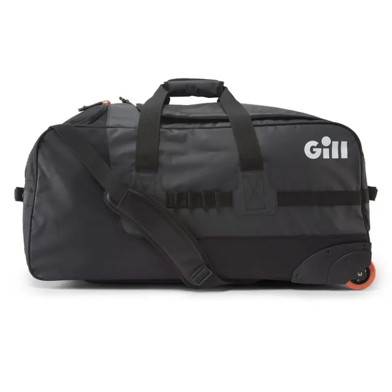Borsone Cargo Gill Marine da 90 litri con ruote - Capacità ampia, cerniera bidirezionale e scomparto ventilato laterale, ideale per la nautica e le attività all'aperto. Scelto Dai Clienti