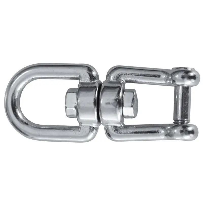 Non Perdere Girella Inox Occhio/Grillo con Perno a Filo 8 mm - Robusta e Versatile per Boe, Drizze e Catene d'Ancora