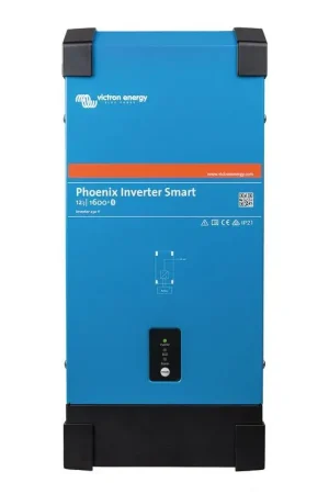 Inverter Victron Phoenix 24/1600 Smart - Potenza Professionale Compatta con Tecnologia Sinumax per Vela e Nautica, Bluetooth Integrato, Modalità ECO e Funzioni di Sicurezza Avanzate Più Venduto