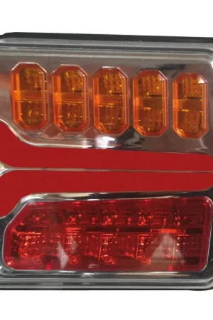 A Buon Prezzo Fanale Posteriore Sinistro LED Dinamico con 4 Funzioni e Freccia Dinamica per Barche e Nautica - Osculati