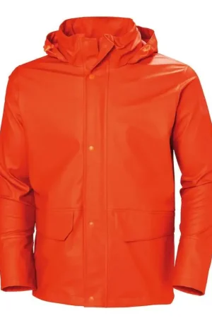 Giacca Impermeabile Helly Hansen Gale Arancio 3XL - Abbigliamento da Pioggia Professionale, PVC Eco-Friendly, Impermeabile e Traspirante con Dettagli Tecnici Avanzati Più Venduto