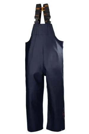 Bestseller Salopette Impermeabile Professionale Helly Hansen HH Gale Rain BIB Navy per Vela e Nautica con Bretelle Elastiche e Cerniera YKK®