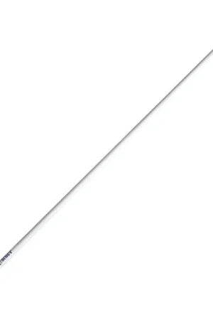 Antenna VHF Scout KM4 con predisposizione per Windex 100cm - 1.0 m, Potenza 50W, Guadagno 3dB, Stilo in Vetroresina e Puntale in Ottone Cromato, Staffa in Acciaio Inox Inclusa. Offerta Limitata