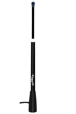Bestseller Antenna VHF Glomex RA400/BK in Fibra di Vetro - Lunghezza 1,5 m, Guadagno 3 dB, Potenza Massima 100 W, Senza Base
