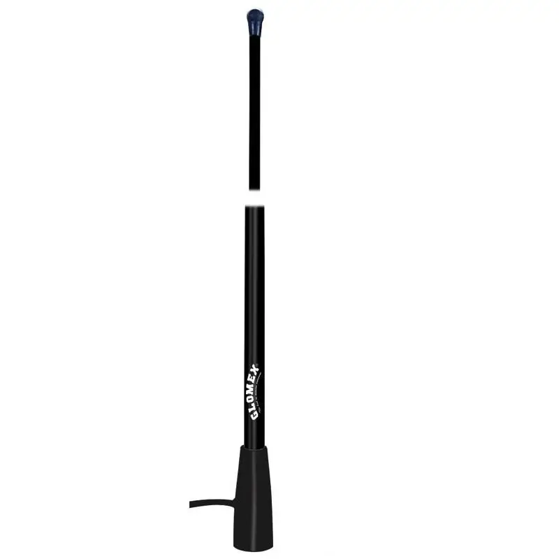 Bestseller Antenna VHF Glomex RA400/BK in Fibra di Vetro - Lunghezza 1,5 m, Guadagno 3 dB, Potenza Massima 100 W, Senza Base