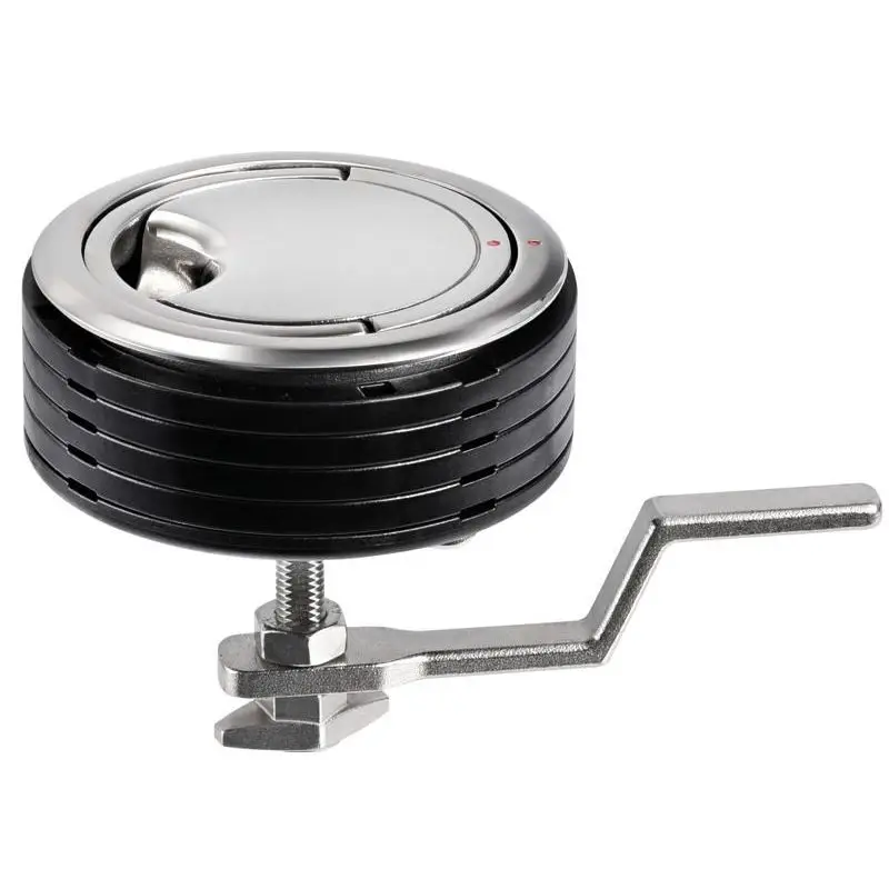 Alzapagliolo Eclipse Osculati - Alzapagliolo in Acciaio Inossidabile 316 con Maniglia Ergonomica e Rotazione 360° per Vele e Barche con Estetica Flush Deck e Dado Ergonomico per Taratura Facilitata. Reso Gratuito